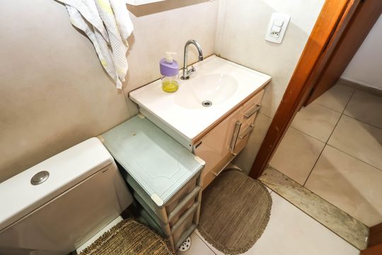 Banheiro 1 de casa à venda com 3 quartos, 120m² em Ipiranga, São Paulo