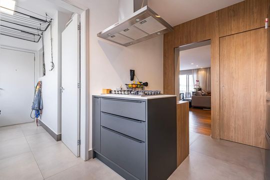 Cozinha de apartamento à venda com 2 quartos, 120m² em Sumarezinho, São Paulo