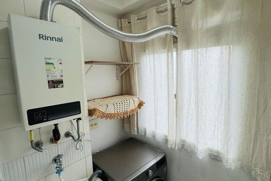 Área de serviço de apartamento à venda com 2 quartos, 55m² em Vila Augusta, Guarulhos