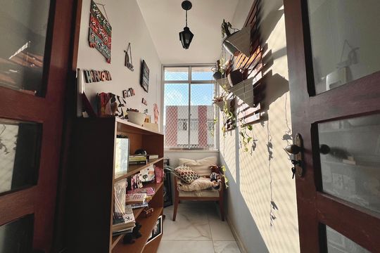 Sala de apartamento para alugar com 1 quarto, 89m² em Passos, Juiz de Fora