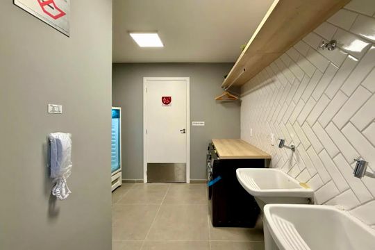 Área comum de kitnet/studio à venda com 1 quarto, 24m² em Itaim Bibi, São Paulo