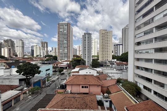 Vista  de kitnet/studio para alugar com 1 quarto, 24m² em Itaim Bibi, São Paulo
