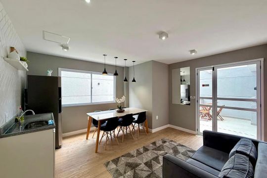 Área comum de kitnet/studio à venda com 1 quarto, 24m² em Itaim Bibi, São Paulo