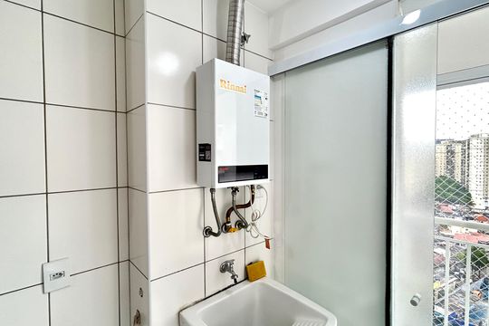 Área de Serviço de apartamento para alugar com 2 quartos, 58m² em Jardim Flor da Montanha, Guarulhos