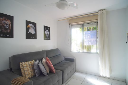 SALA de apartamento para alugar com 2 quartos, 46m² em Canudos, Novo Hamburgo