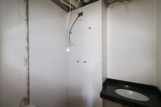 Banheiro Social de apartamento à venda com 2 quartos, 134m² em Santa Paula, São Caetano do Sul