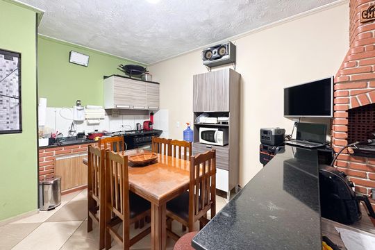 Área gourmet de casa à venda com 3 quartos, 226m² em Bairro dos Casa, São Bernardo do Campo