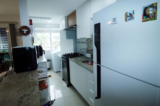 Cozinha de apartamento à venda com 3 quartos, 65m² em Penha, Rio de Janeiro