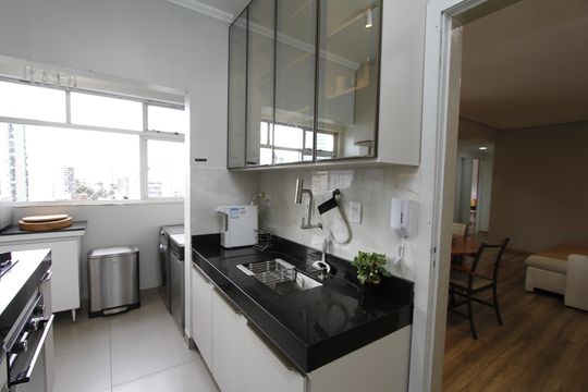 Cozinha de apartamento à venda com 3 quartos, 98m² em Luxemburgo, Belo Horizonte