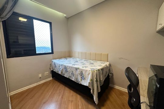 Quarto 2 de apartamento à venda com 2 quartos, 53m² em Vila Iracema, Barueri