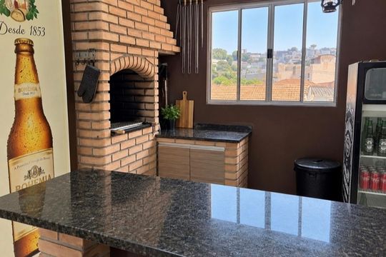 Área externa de casa à venda com 4 quartos, 184m² em Vila Curuçá, Santo André