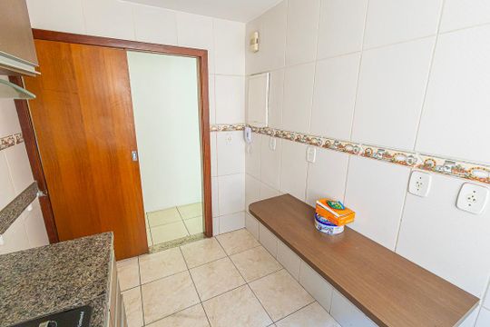 Cozinha de apartamento para alugar com 2 quartos, 182m² em Castelo, Belo Horizonte