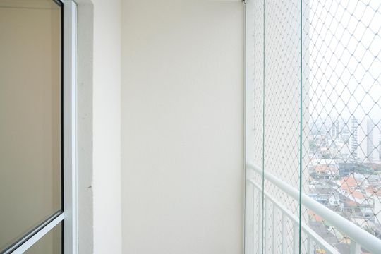 Varanda  de apartamento à venda com 2 quartos, 55m² em Vila Caminho do Mar, São Bernardo do Campo