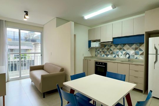 Apartamento para alugar com 1 quarto, 45m² em Pinheiros, São Paulo