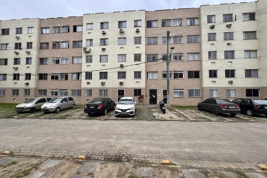 Fachada de apartamento à venda com 2 quartos, 45m² em Vargem Pequena, Rio de Janeiro
