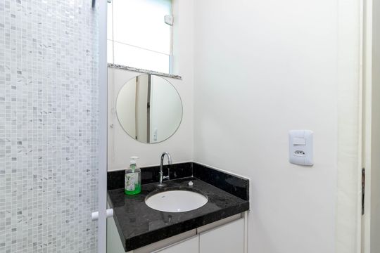 Banheiro de apartamento para alugar com 1 quarto, 36m² em Jardim Sao Paulo(zona Norte), São Paulo