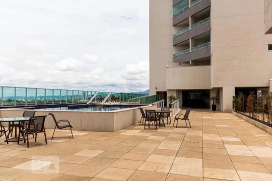 Área comum - Piscina de apartamento para alugar com 2 quartos, 67m² em Engenho Nogueira, Belo Horizonte