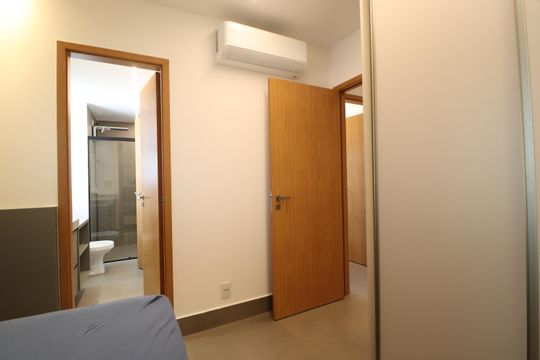 Quarto 1 - Suíte de apartamento para alugar com 3 quartos, 103m² em Jardim Sul, Uberlândia