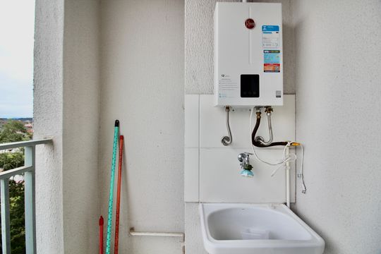 Área de serviço de apartamento para alugar com 2 quartos, 40m² em Artur Alvim, São Paulo