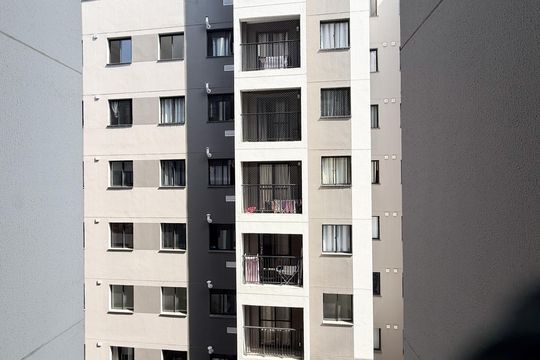 Vista quarto de apartamento à venda com 2 quartos, 37m² em Vila Marina, São Paulo