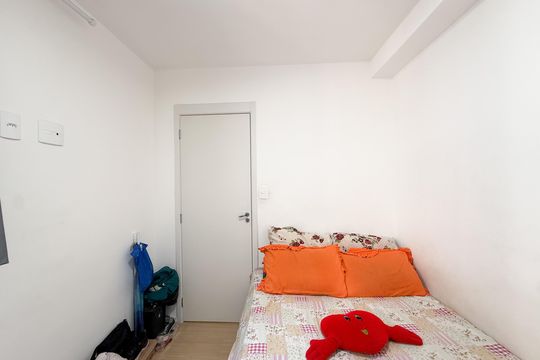 Quarto de apartamento à venda com 2 quartos, 37m² em Vila Marina, São Paulo