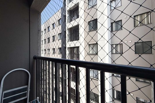 Vista de apartamento à venda com 2 quartos, 37m² em Vila Marina, São Paulo