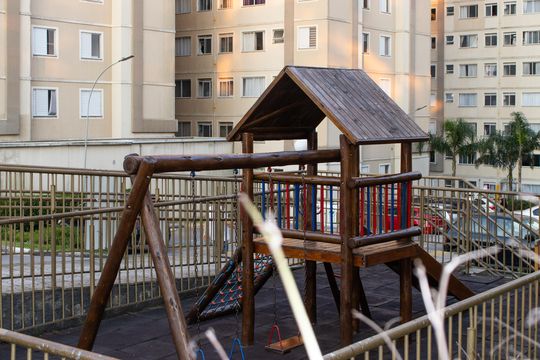 Área comum - Playground de apartamento para alugar com 2 quartos, 47m² em Rp3 (regiões de Planejamento), Mauá