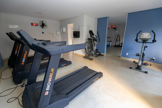 Área comum de apartamento para alugar com 2 quartos, 55m² em Bonfim, Campinas