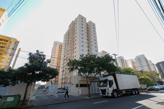 Fachada de apartamento para alugar com 2 quartos, 55m² em Bonfim, Campinas