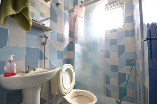 Banheiro de apartamento para alugar com 2 quartos, 46m² em Jaguaré, São Paulo