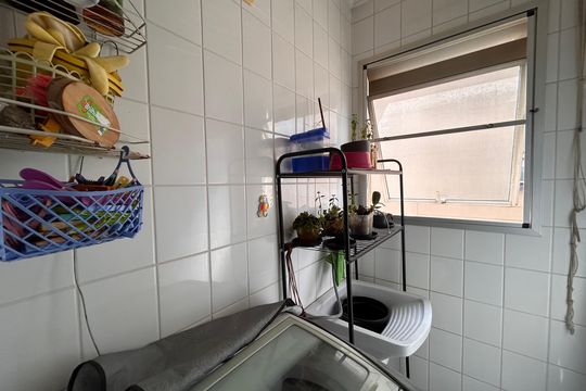 Área de Serviço de apartamento para alugar com 2 quartos, 50m² em Jardim Sabara, São Paulo