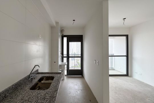 Cozinha de apartamento à venda com 2 quartos, 50m² em Planalto, São Bernardo do Campo
