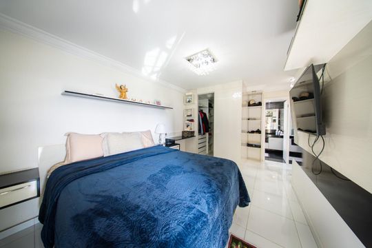 Quarto de apartamento à venda com 3 quartos, 160m² em Mooca, São Paulo