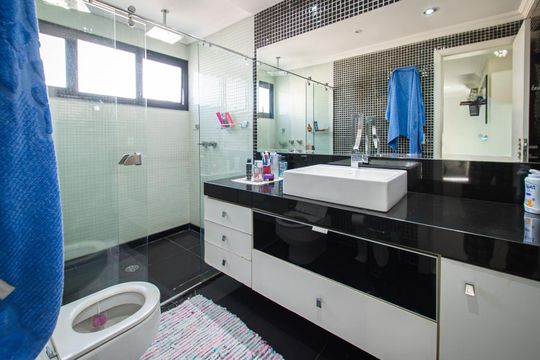 Banheiro de apartamento à venda com 3 quartos, 160m² em Mooca, São Paulo