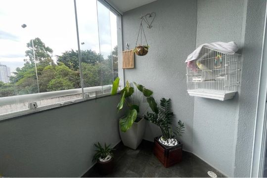 Varanda de apartamento para alugar com 3 quartos, 65m² em Jardim das Laranjeiras, São Paulo
