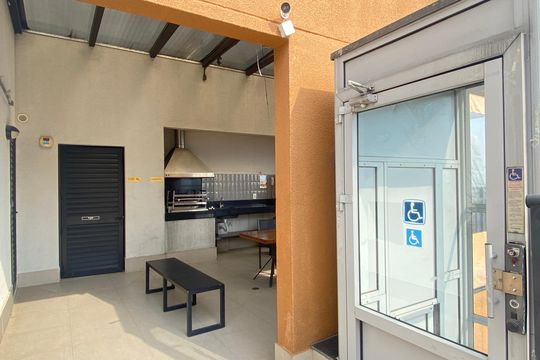 Área comum - Churrasqueira de kitnet/studio à venda com 1 quarto, 24m² em Bonfim, Osasco