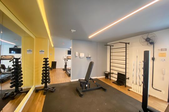 Área comum - Academia de kitnet/studio à venda com 1 quarto, 24m² em Bonfim, Osasco