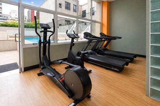 Academia de apartamento à venda com 1 quarto, 35m² em Consolação, São Paulo