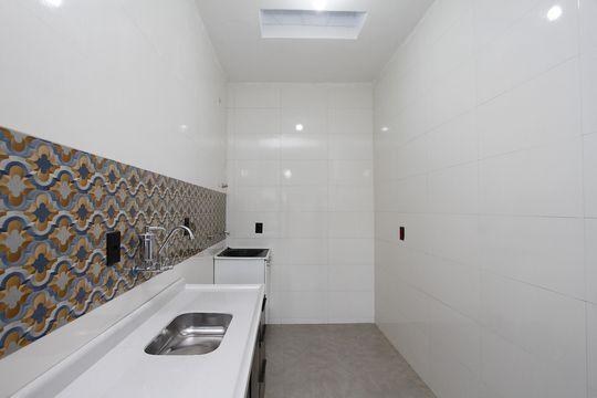 Cozinha e Área de Serviço de casa para alugar com 2 quartos, 60m² em Marajó, Belo Horizonte