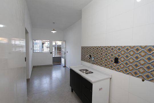 Cozinha de casa para alugar com 2 quartos, 60m² em Marajó, Belo Horizonte