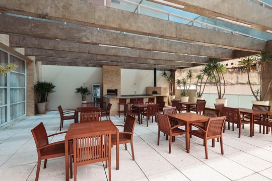 Área comum - Churrasqueira de apartamento à venda com 3 quartos, 249m² em Jardim Vila Mariana, São Paulo