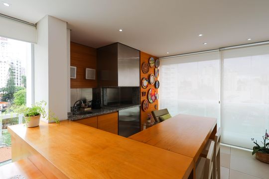 Varanda de apartamento à venda com 3 quartos, 249m² em Jardim Vila Mariana, São Paulo