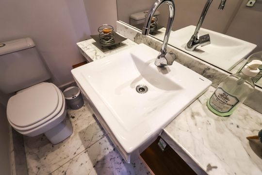 Lavabo de apartamento à venda com 3 quartos, 249m² em Jardim Vila Mariana, São Paulo