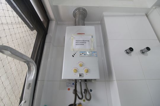 Área de Serviço de apartamento à venda com 3 quartos, 77m² em Barra Olímpica, Rio de Janeiro