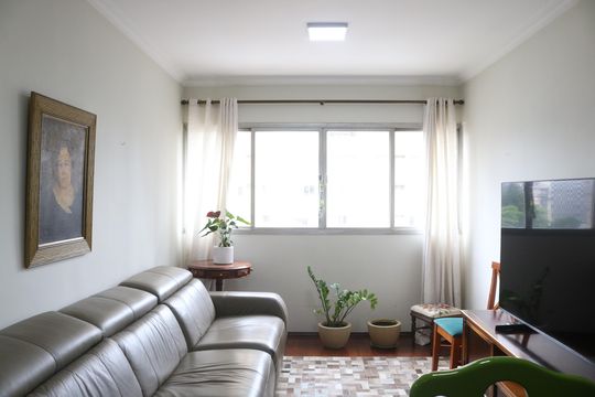 Sala de apartamento à venda com 3 quartos, 92m² em Água Branca, São Paulo