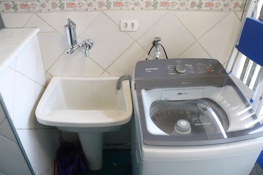 Cozinha e Área de Serviço de apartamento à venda com 3 quartos, 92m² em Água Branca, São Paulo