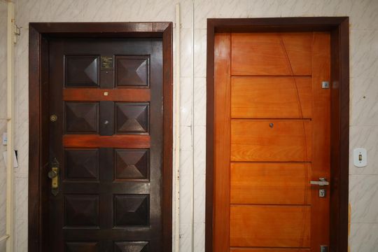 Área comum - Saguão do andar de apartamento à venda com 2 quartos, 54m² em Jardim Bonifacio, São Paulo
