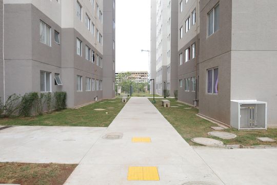 Área comum de apartamento para alugar com 2 quartos, 42m² em Fazenda Caguaçu, São Paulo