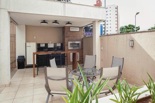 Área comum - Churrasqueira de apartamento para alugar com 2 quartos, 62m² em Ouro Preto, Belo Horizonte