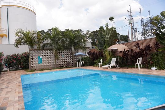 Área comum -  Piscina de apartamento para alugar com 2 quartos, 48m² em Recreio São Judas Tadeu, São Carlos